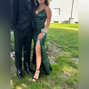 Forest Green Prom Dress
